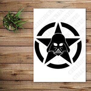 *2 for $20* Stars Wars Darth Vader Punisher vinyl decal Sticker Handcrafted